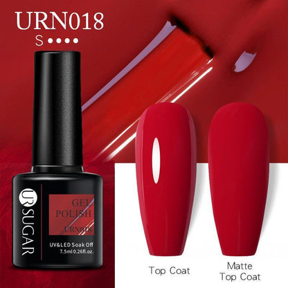 Glitter Nail Gel Polish UV LED Soak Off Varnish Colour Manicure Top Base Coat