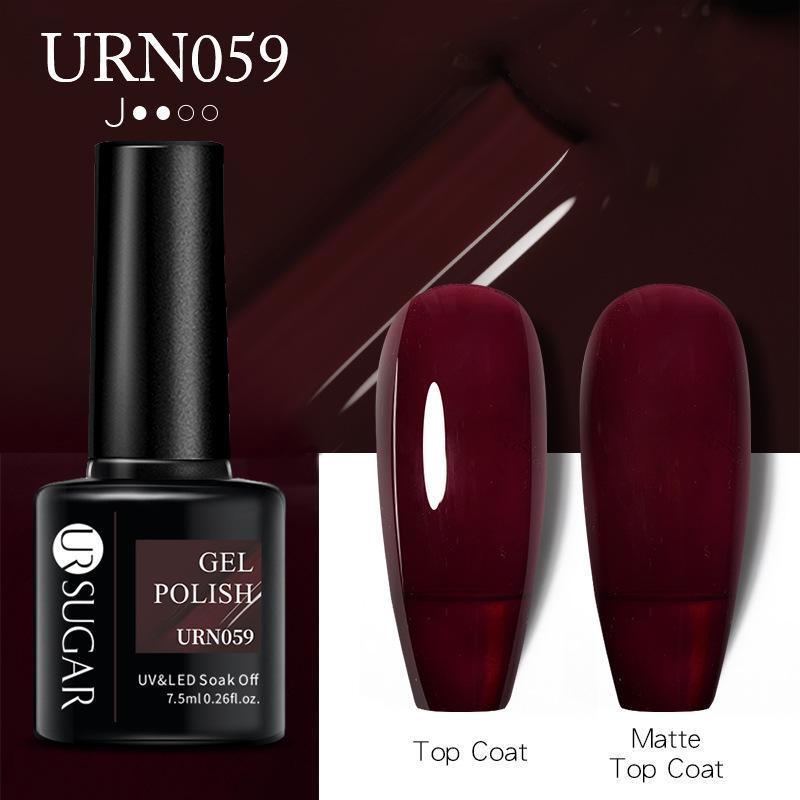 Glitter Nail Gel Polish UV LED Soak Off Varnish Colour Manicure Top Base Coat