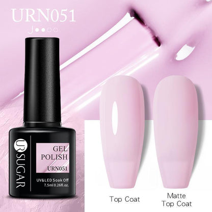 Glitter Nail Gel Polish UV LED Soak Off Varnish Colour Manicure Top Base Coat