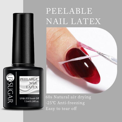 Glitter Nail Gel Polish UV LED Soak Off Varnish Colour Manicure Top Base Coat