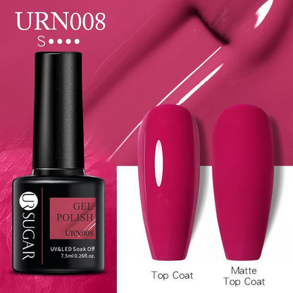 Glitter Nail Gel Polish UV LED Soak Off Varnish Colour Manicure Top Base Coat