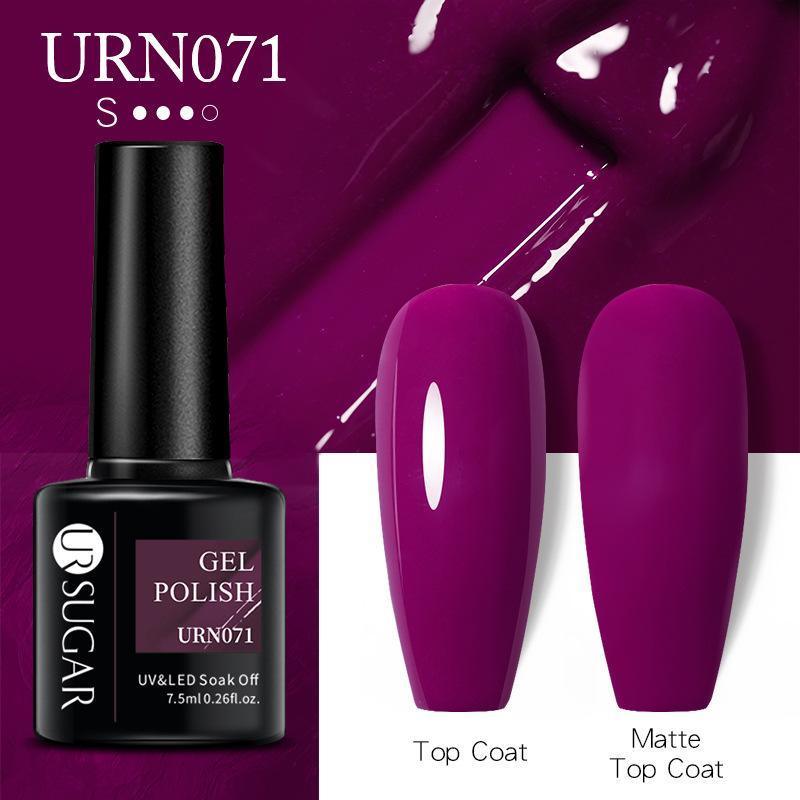 Glitter Nail Gel Polish UV LED Soak Off Varnish Colour Manicure Top Base Coat