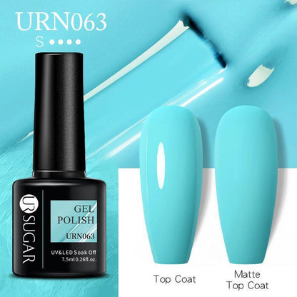 Glitter Nail Gel Polish UV LED Soak Off Varnish Colour Manicure Top Base Coat