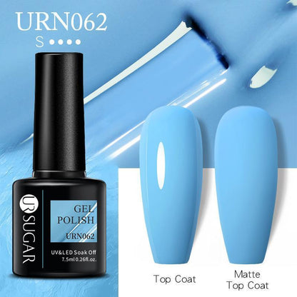 Glitter Nail Gel Polish UV LED Soak Off Varnish Colour Manicure Top Base Coat