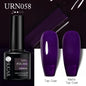 Glitter Nail Gel Polish UV LED Soak Off Varnish Colour Manicure Top Base Coat