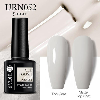 Glitter Nail Gel Polish UV LED Soak Off Varnish Colour Manicure Top Base Coat