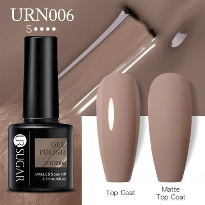 Glitter Nail Gel Polish UV LED Soak Off Varnish Colour Manicure Top Base Coat
