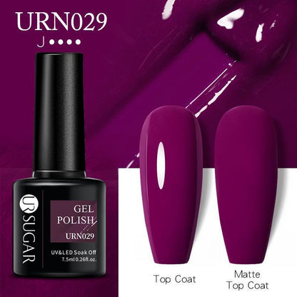 Glitter Nail Gel Polish UV LED Soak Off Varnish Colour Manicure Top Base Coat