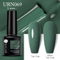 Glitter Nail Gel Polish UV LED Soak Off Varnish Colour Manicure Top Base Coat