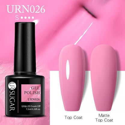 Glitter Nail Gel Polish UV LED Soak Off Varnish Colour Manicure Top Base Coat