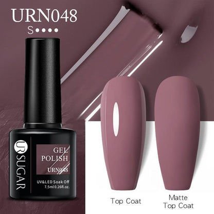 Glitter Nail Gel Polish UV LED Soak Off Varnish Colour Manicure Top Base Coat