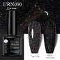 Glitter Nail Gel Polish UV LED Soak Off Varnish Colour Manicure Top Base Coat