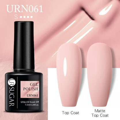 Glitter Nail Gel Polish UV LED Soak Off Varnish Colour Manicure Top Base Coat