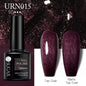 Glitter Nail Gel Polish UV LED Soak Off Varnish Colour Manicure Top Base Coat