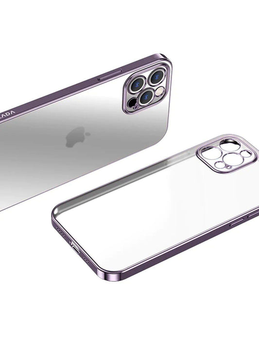 Purple For iPhone 13 12 11 Pro Max Case Thin Matte Ultra Slim Shockproof Clear Cover