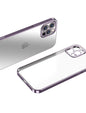 Purple For iPhone 13 12 11 Pro Max Case Thin Matte Ultra Slim Shockproof Clear Cover