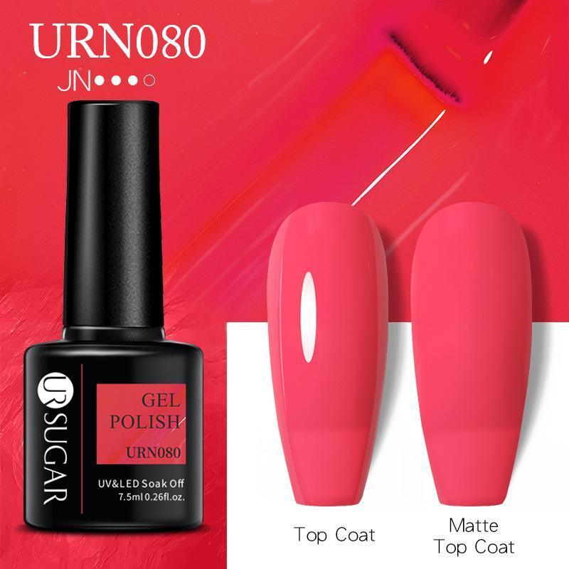 Glitter Nail Gel Polish UV LED Soak Off Varnish Colour Manicure Top Base Coat