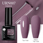 Glitter Nail Gel Polish UV LED Soak Off Varnish Colour Manicure Top Base Coat