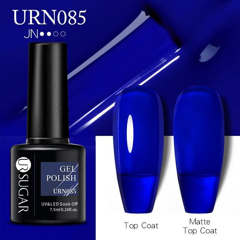Glitter Nail Gel Polish UV LED Soak Off Varnish Colour Manicure Top Base Coat