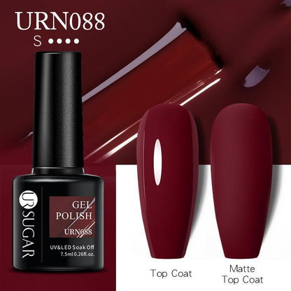 Glitter Nail Gel Polish UV LED Soak Off Varnish Colour Manicure Top Base Coat
