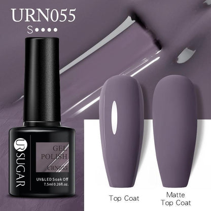 Glitter Nail Gel Polish UV LED Soak Off Varnish Colour Manicure Top Base Coat