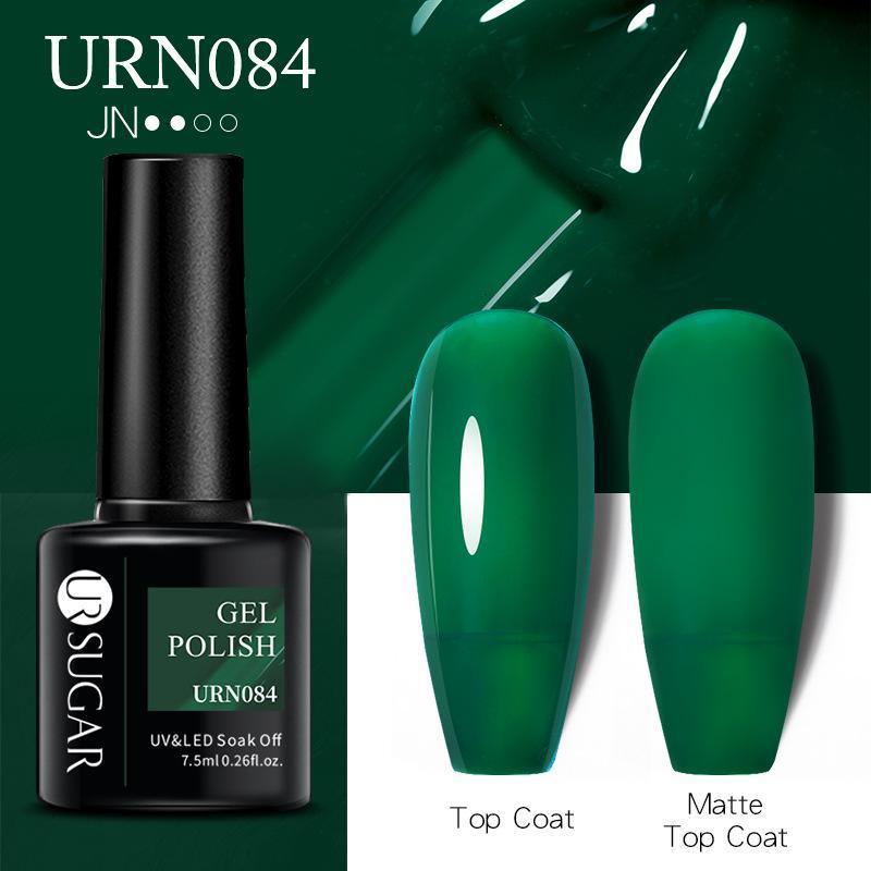 Glitter Nail Gel Polish UV LED Soak Off Varnish Colour Manicure Top Base Coat