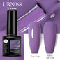 Glitter Nail Gel Polish UV LED Soak Off Varnish Colour Manicure Top Base Coat