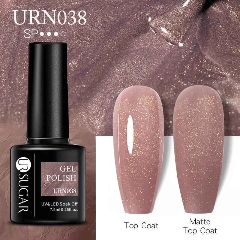 Glitter Nail Gel Polish UV LED Soak Off Varnish Colour Manicure Top Base Coat