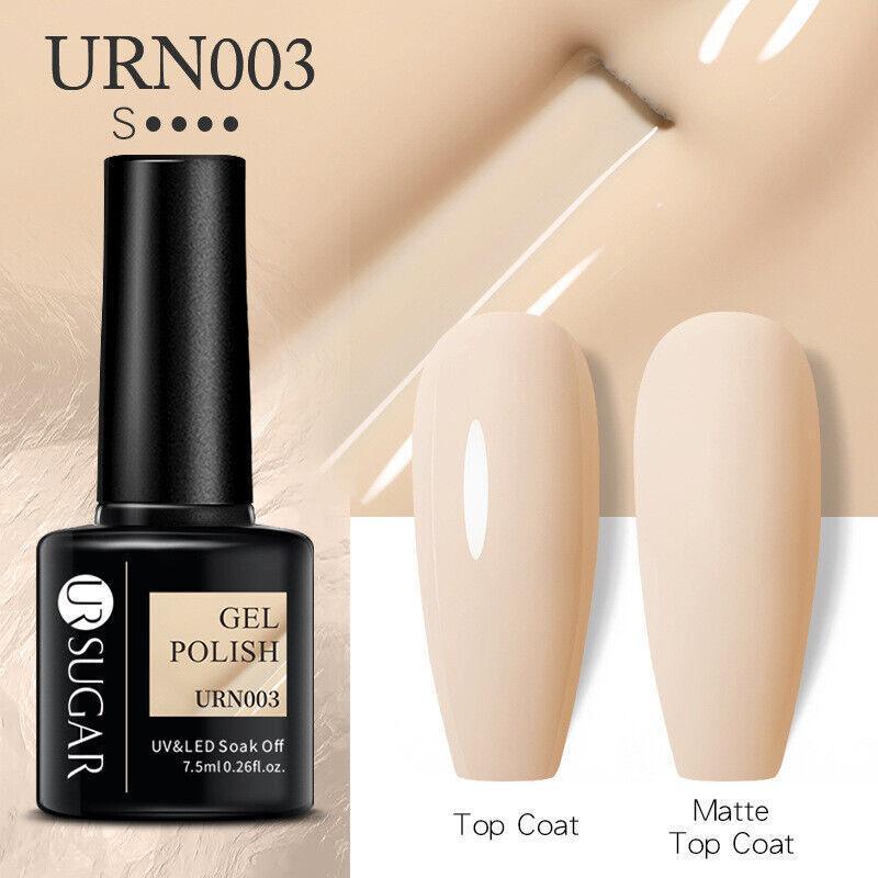 Glitter Nail Gel Polish UV LED Soak Off Varnish Colour Manicure Top Base Coat