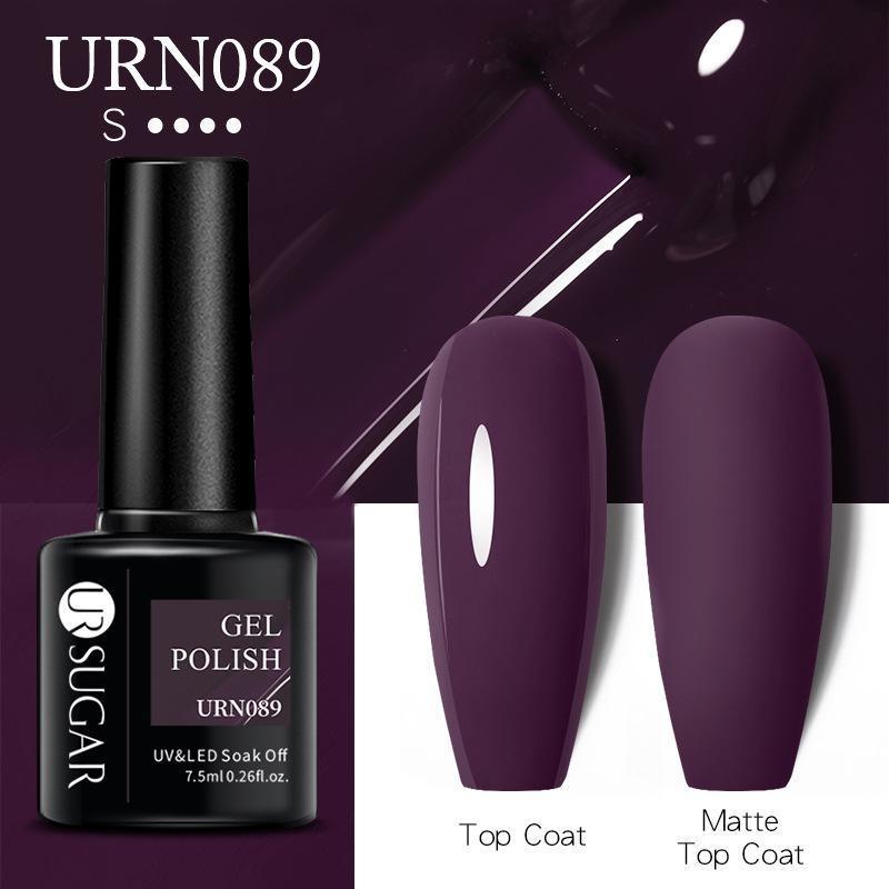 Glitter Nail Gel Polish UV LED Soak Off Varnish Colour Manicure Top Base Coat