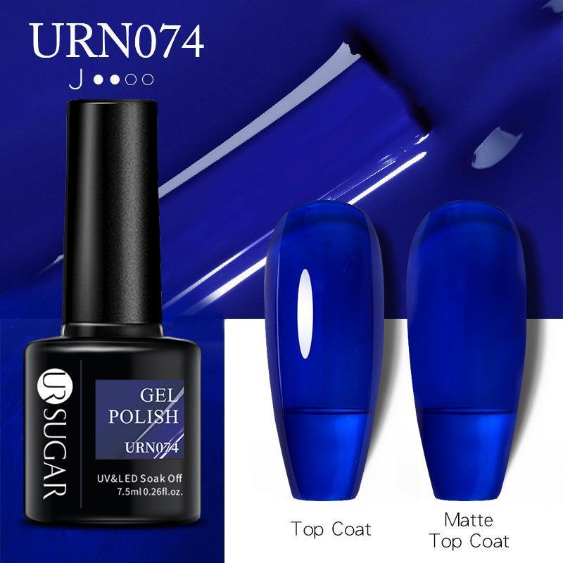 Glitter Nail Gel Polish UV LED Soak Off Varnish Colour Manicure Top Base Coat