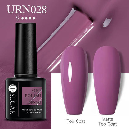 Glitter Nail Gel Polish UV LED Soak Off Varnish Colour Manicure Top Base Coat