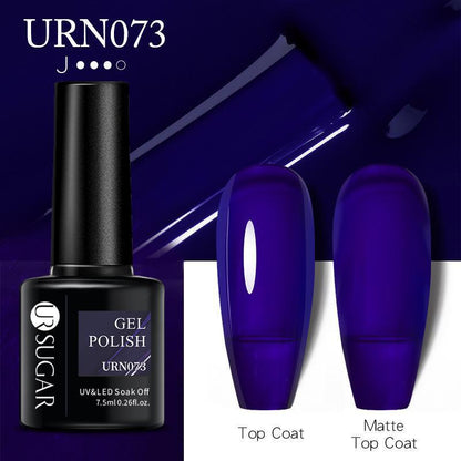 Glitter Nail Gel Polish UV LED Soak Off Varnish Colour Manicure Top Base Coat