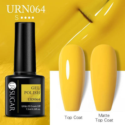 Glitter Nail Gel Polish UV LED Soak Off Varnish Colour Manicure Top Base Coat