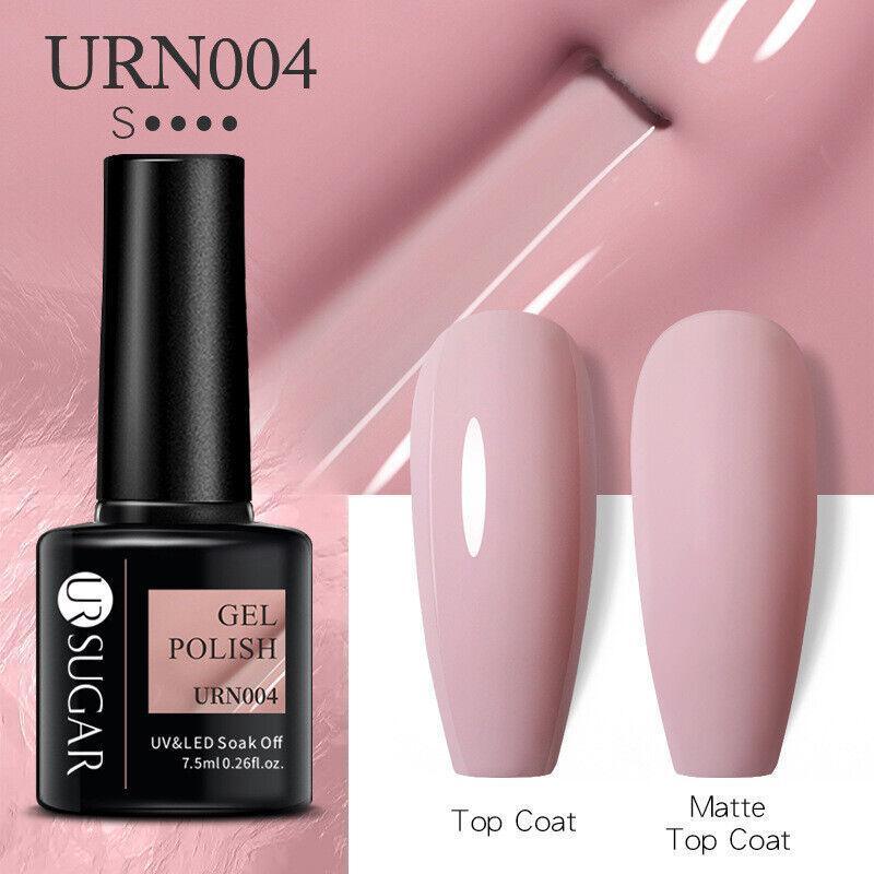 Glitter Nail Gel Polish UV LED Soak Off Varnish Colour Manicure Top Base Coat