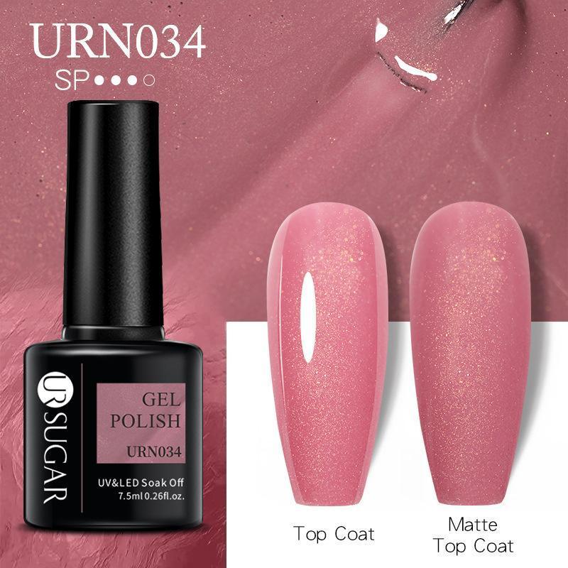 Glitter Nail Gel Polish UV LED Soak Off Varnish Colour Manicure Top Base Coat