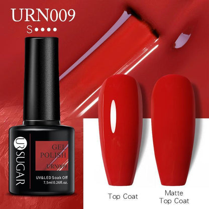 Glitter Nail Gel Polish UV LED Soak Off Varnish Colour Manicure Top Base Coat