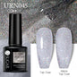 Glitter Nail Gel Polish UV LED Soak Off Varnish Colour Manicure Top Base Coat