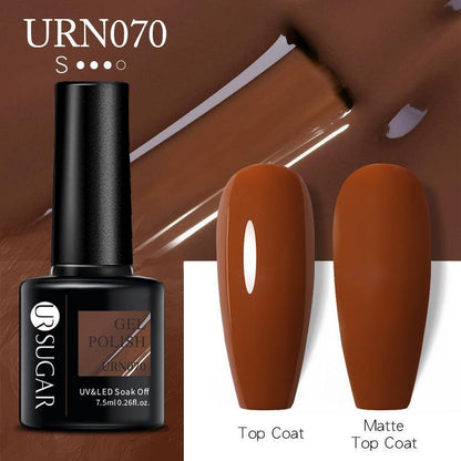 Glitter Nail Gel Polish UV LED Soak Off Varnish Colour Manicure Top Base Coat