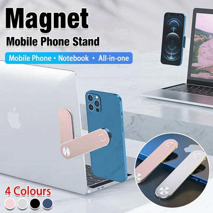 Side Mount Clip Phone Holder for Laptop Adjustable Portable Screen Bracket-0