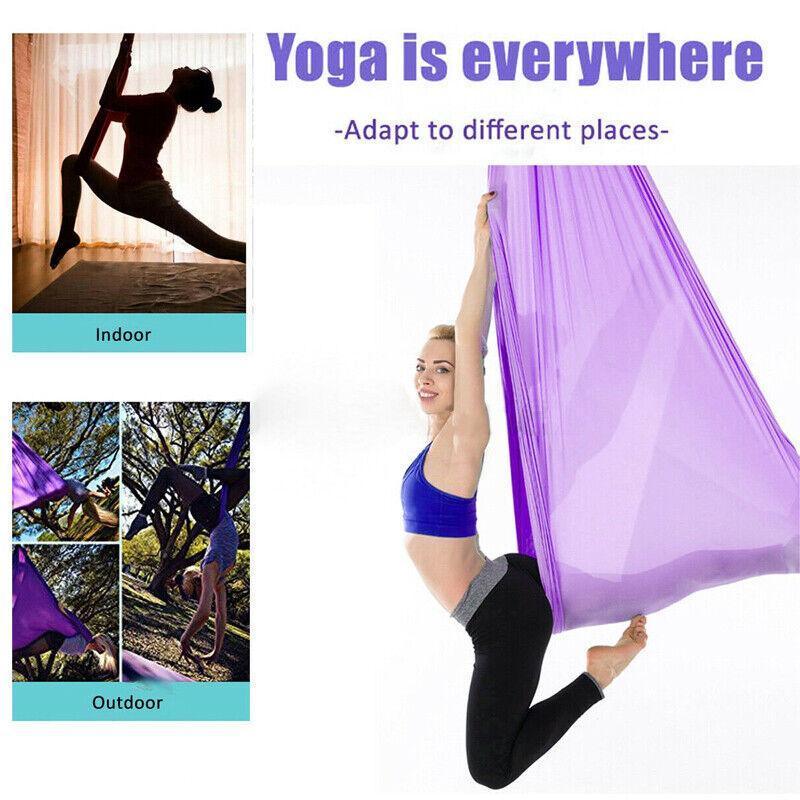 Elastic Sensory Swing Hammock Soft Yoga Cuddle Seat for Indoor Relaxation Play-2