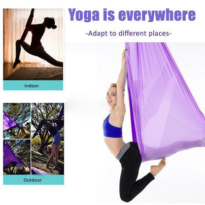 Elastic Sensory Swing Hammock Soft Yoga Cuddle Seat for Indoor Relaxation Play-2