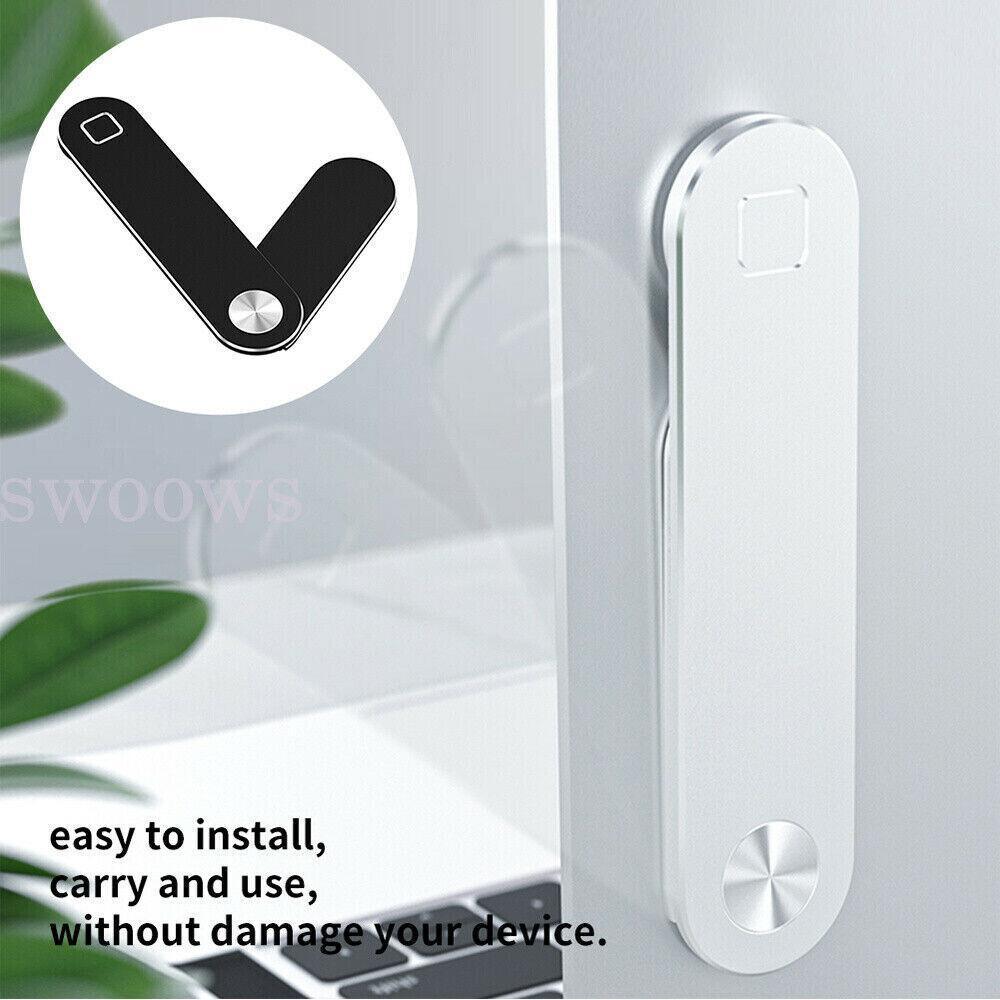 Side Mount Clip Phone Holder for Laptop Adjustable Portable Screen Bracket-2