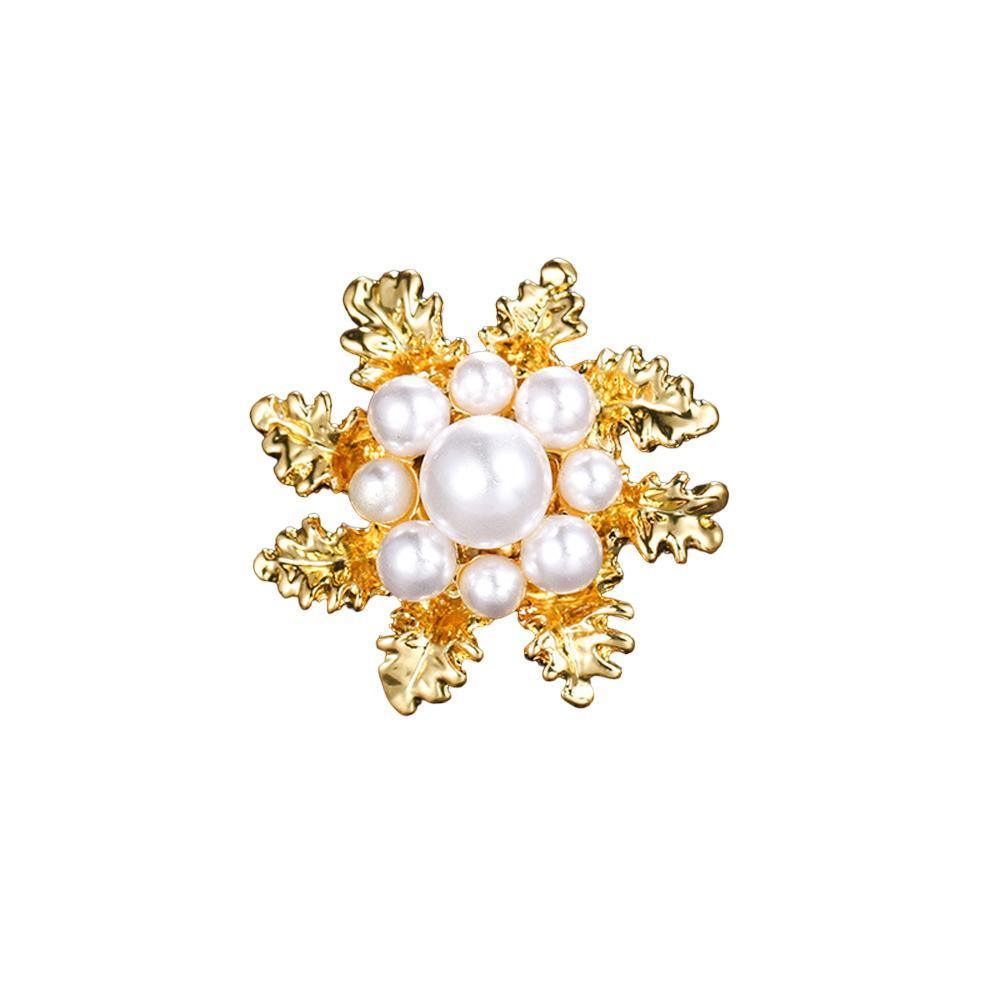 Imitation Pearl Brooch Elegant Jewelry Fashion Accessory Women Ladies Gift-6