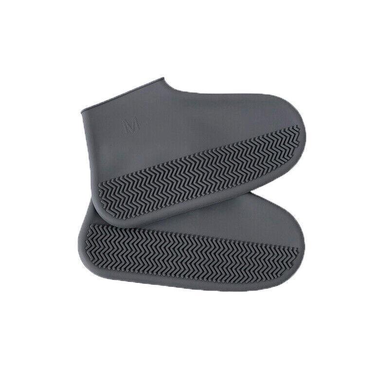 Shoe Cover Waterproof Silicone Non Slip Rain Water Rubber Foot Boot Overshoe M Size-9