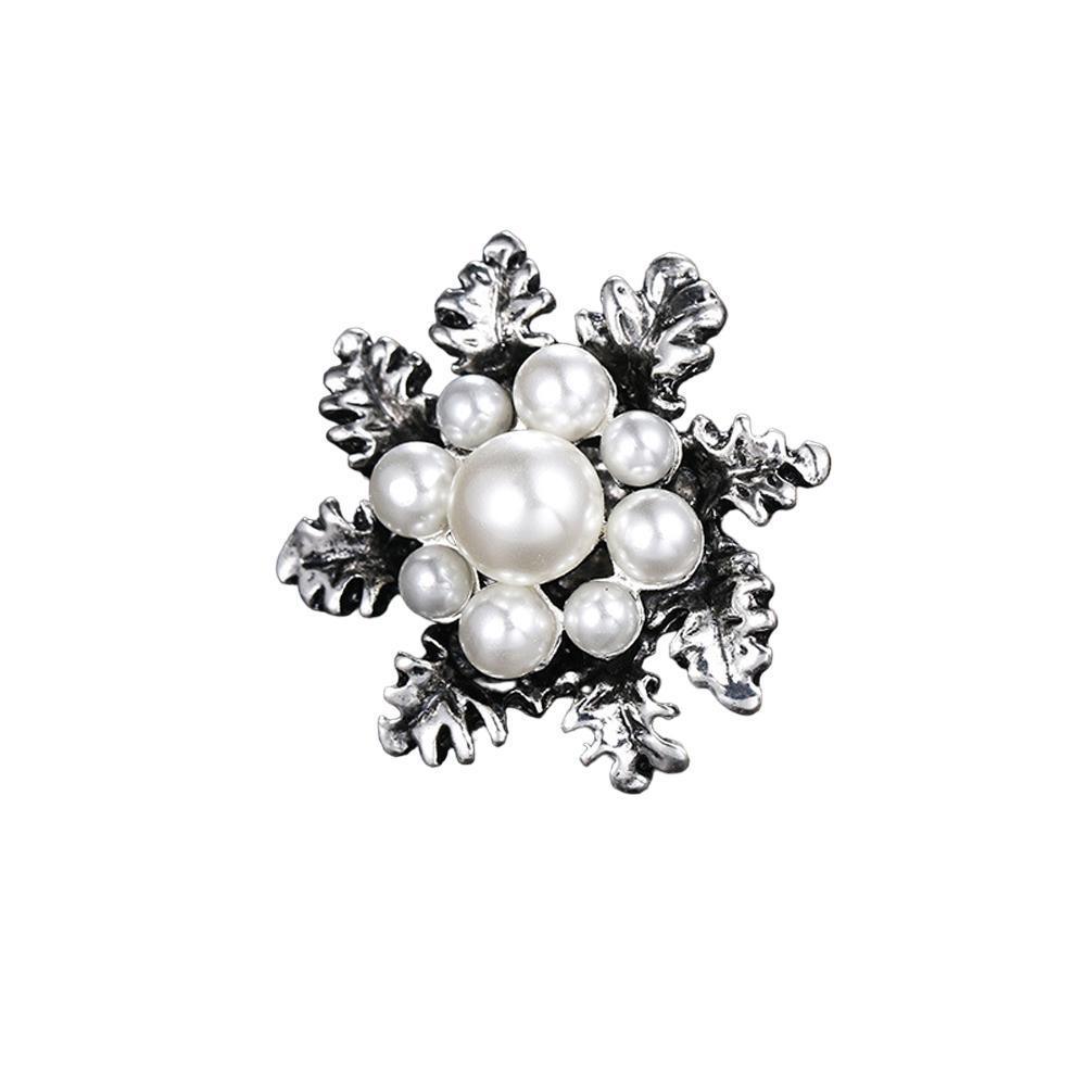 Imitation Pearl Brooch Elegant Jewelry Fashion Accessory Women Ladies Gift-7