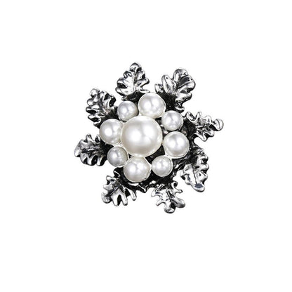 Imitation Pearl Brooch Elegant Jewelry Fashion Accessory Women Ladies Gift-7