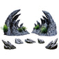 Aquarium Resin Dragon Stone Rock Decorative Ornaments Fish Tank Landscape-6