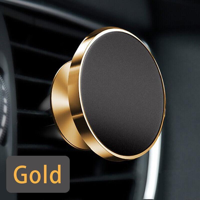 360-degree Rotating Phone Holder for Car Air Vent with Secure Gold Clip Mount-4