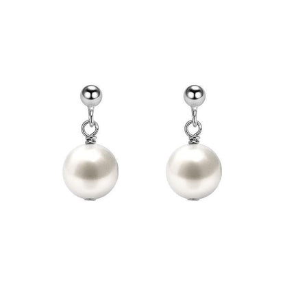 Simple Fashion Pearl Earrings Elegant High Grade Jewelry for Women Ladies-6